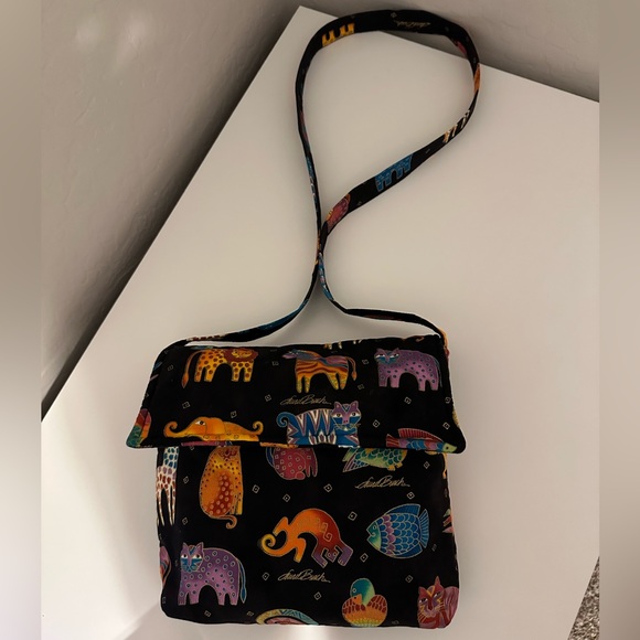 Vintage Laurel Burch Crossbody Bag - Picture 5 of 7